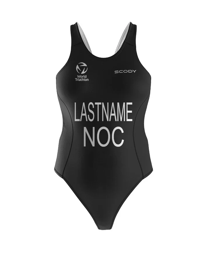 WT Compliant Named Triathlon Swimsuit - Midnight