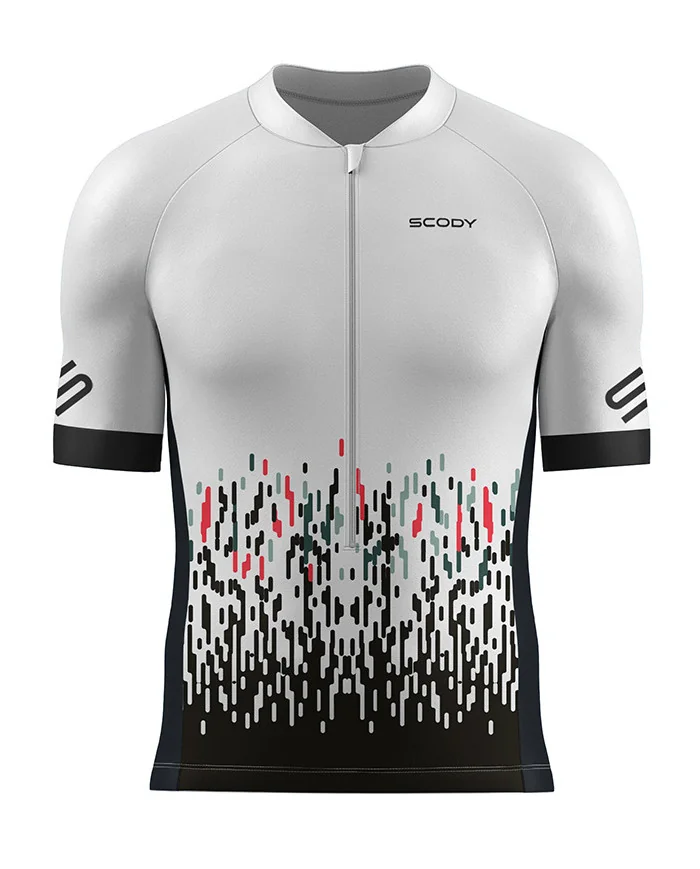 Perform UV Protect Sleeved Triathlon Jersey - Fragments, Men