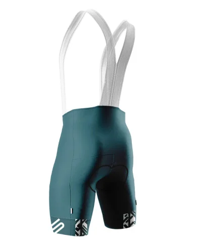 Optimise Cycle Bib Shorts, Pure Black - Men, Silicone Gripper, Low Profile Straps | Made in Australia