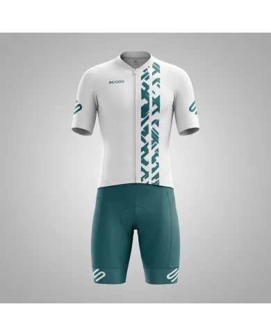 Geo Green Optimise Jersey and Pure Green Optimise Bibs, Gripper