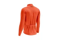 Staple Orange Men's L/S Performance Cycle Jersey | Made in Australia
