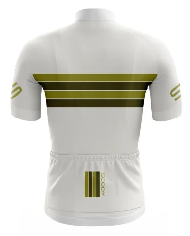 Men’s Classic Stripe Cycling Jersey – Performance Fit | SCODY