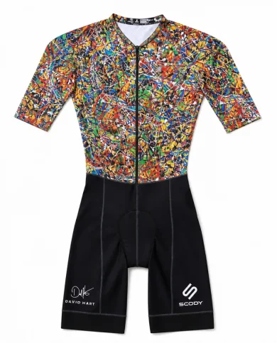 Illawarra Academy of Sport Men's Optimise A.I.R. Speed Cycle Suit — Men' - Gainsboro
