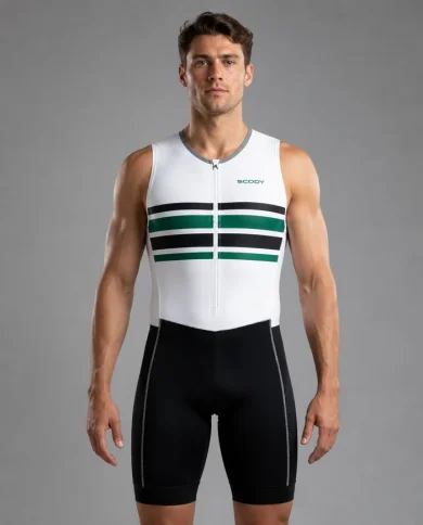 Varasity Stripe Men's Triathlon Suit | SCODY Australia
