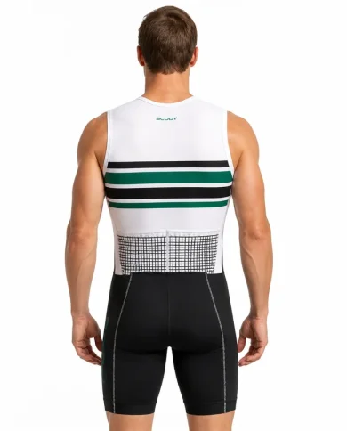 Varsity Stripe Triathlon Suit | SCODY Australia