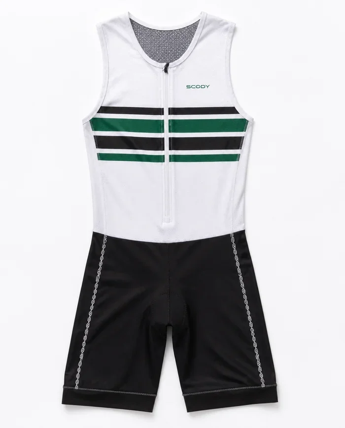 Perform Triathlon 2 Piece Uv Protect Tri Top With Sleeves - Men