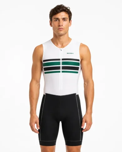 Varsity Stripe Triathlon Suit | SCODY Australia