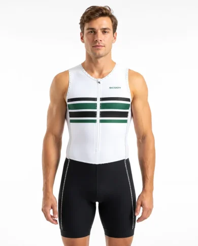 Varsity Stripe Triathlon Suit | SCODY Australia