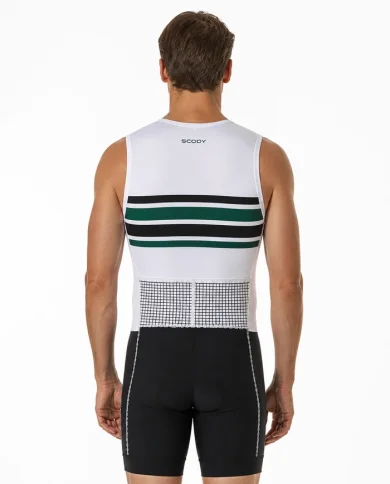 Varsity Stripe Triathlon Suit | SCODY Australia