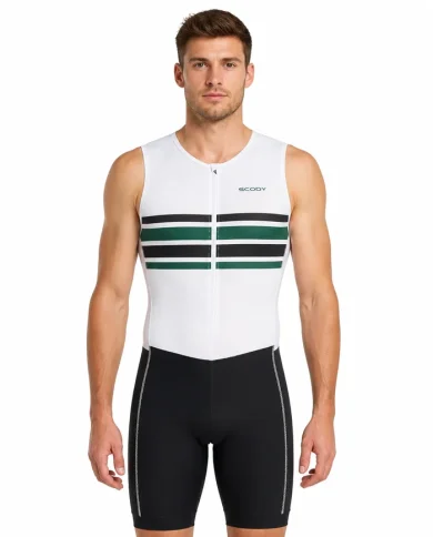Varsity Stripe Triathlon Suit | SCODY Australia