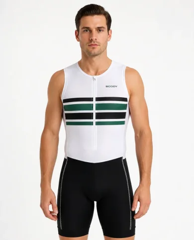 Varsity Stripe Triathlon Suit | SCODY Australia