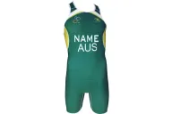 Green and Gold Optimise Lightspeed Triathlon Suit