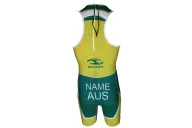 Green and Gold Optimise Lightspeed Triathlon Suit