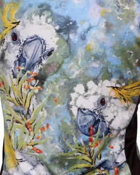 Cockatoo Jersey by Australian Artist Kristy-Ann Duffy