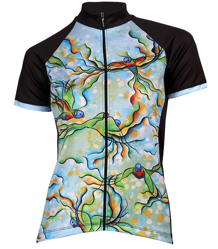 Performance Cycle Jersey - Lorikeet, Women