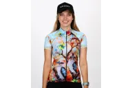 Regeneration - Kookaburras in regenerating landscape Cycle Jersey - Women